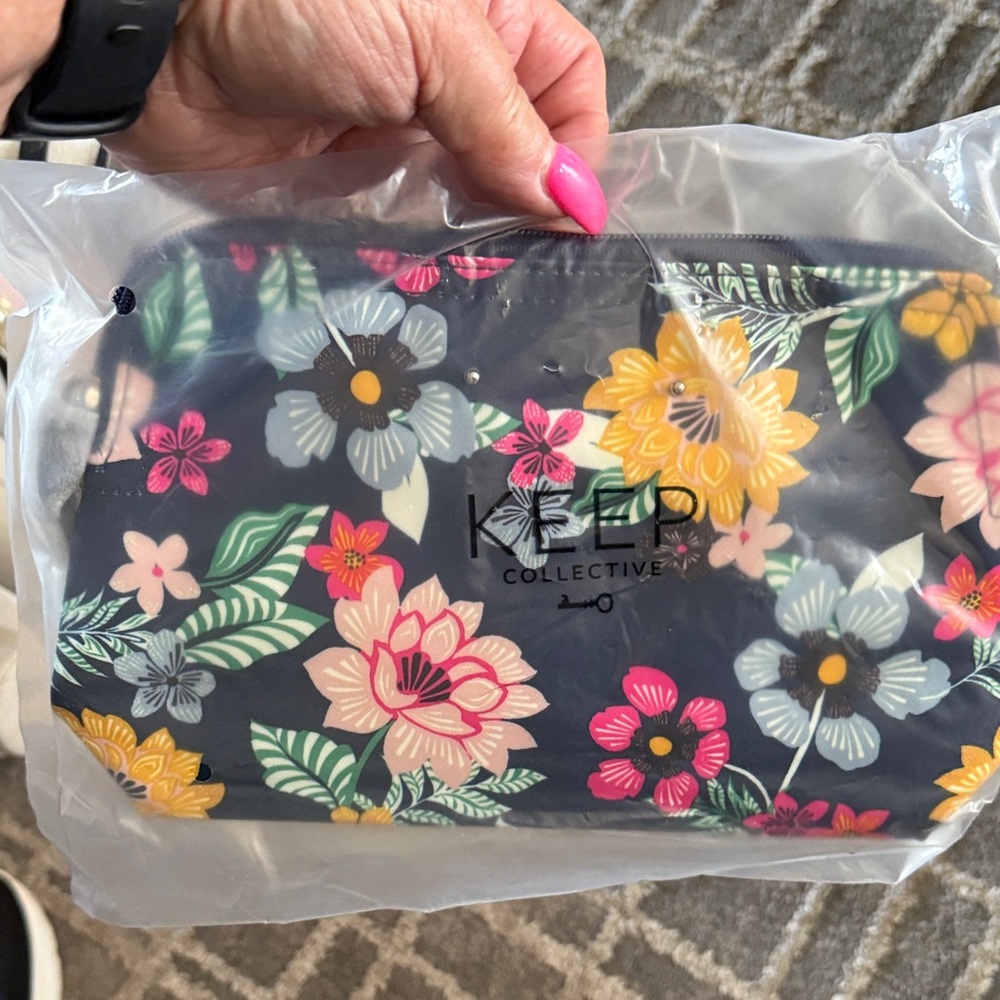 KEEP Collective Pouch-Tropical Florals